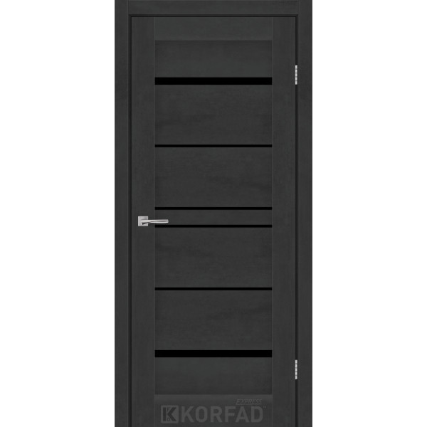 Vista Korfad Express  бетон графит черное стекло 