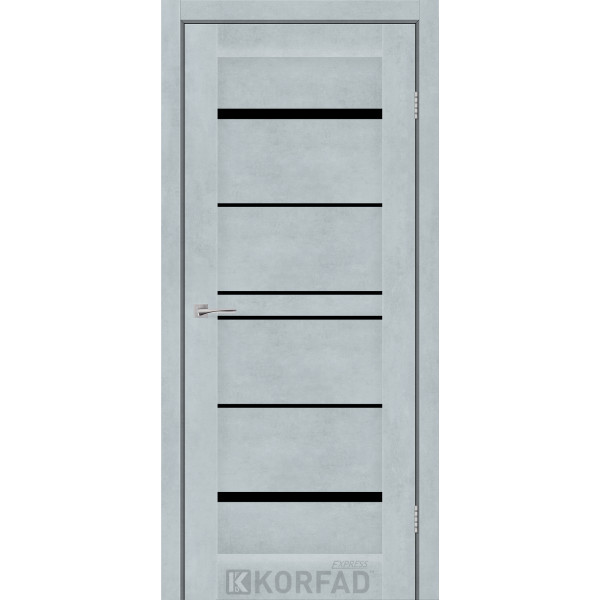 Vista Korfad Express  цемент светлый черное стекло 