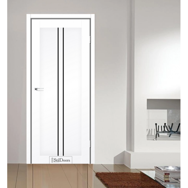 Барселона StilDoors белый мат
