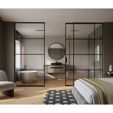  Двері міжкімнатні розсувні AluDoors FLAT